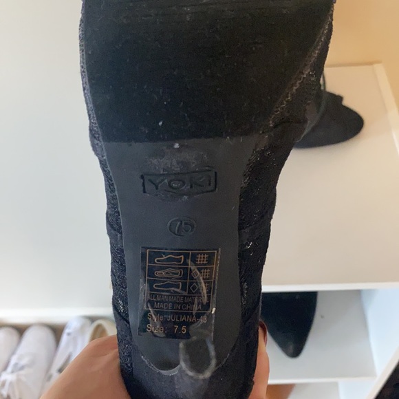 Lace heels - Picture 3 of 4